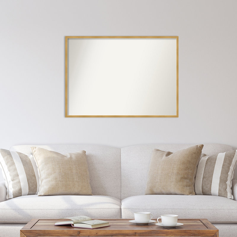 Miroir au fini patiné, 28,5 po x 39,5 po