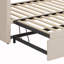 Lit de jour simple avec lit gigogne allongé-1154491783