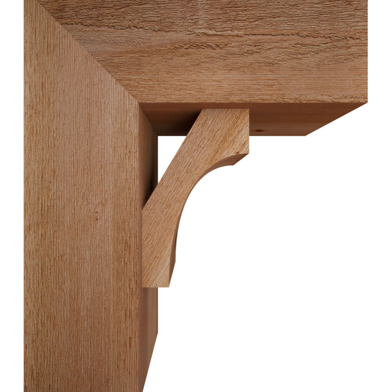 Support Westlake Block avec support décalé, 22 X 18, Cèdre rouge occidental de l 8 po (scié brut)