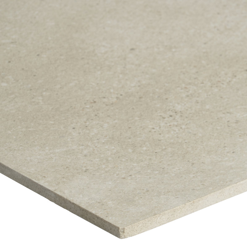 Carreau de mur et de plancher en béton 24 po x 24 po (15,49 pieds carrés / caisse), Sable