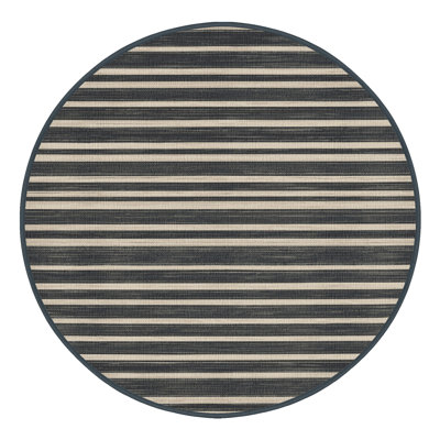  Tapis lavable rayé gris ardoise perlé