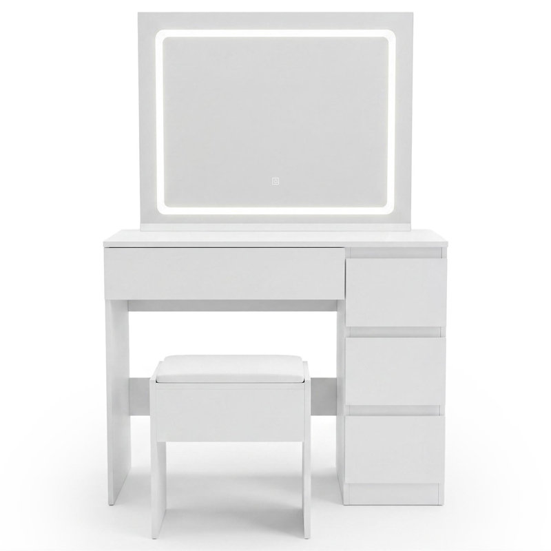 Freese Dressing Table with Mirror