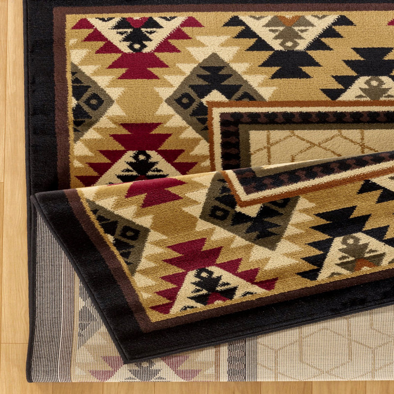 7'10" X 10'3" Southwest Area Rug, Rectangle 7'10" x 10'3"