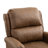 34.6" W Faux Leather Push-Back Recliner-664635398