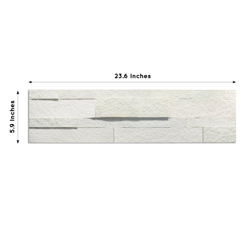 Pelez et collez de 5,9 po x L 23,6 po