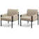 Doerr Set of 2 Upholstered Accent Chairs