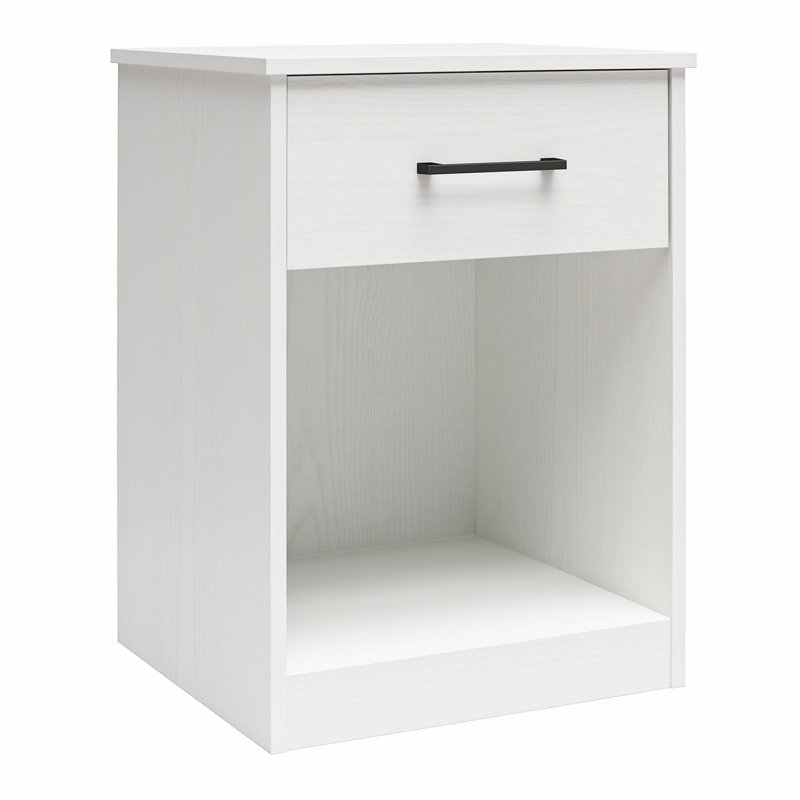 45cm W Manufactured Wood Bedside Table