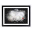 Red Cardinal Bird Paint Splash - Picture Frame Graphic Art-56866026-56866037