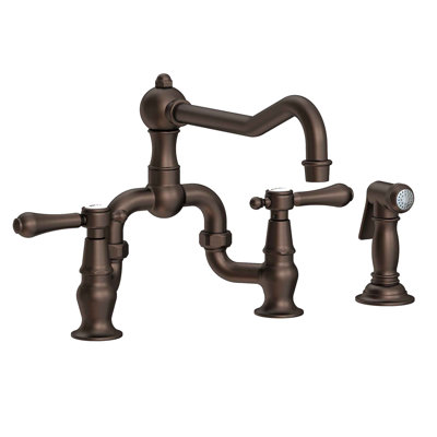 Chesterfield Bridge Faucet with Side Spray