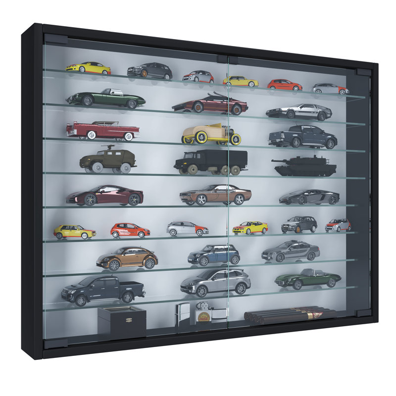 Natajah Display Cabinet, Black