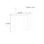 Modern Minimalist Entryway Console Table-668760693