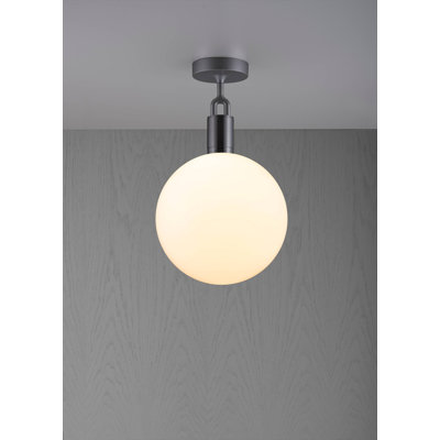 Glass Semi Flush Mount