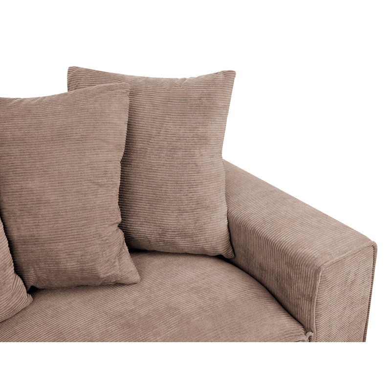 3 Seater Corduroy Sofa