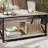 2-Tier Coffee Table With Round Corners-165016156