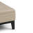 Dover 36"W Upholstered Vegan Leather Contemporary Square Coffee Table Storage Ottoman with Split Lift-Top-1251531345
