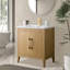 Meuble-lavabo simple 30 po avec comptoir en céramique Chambery-94564322-119156861-94426580