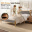 Lit plateforme tapissier Mid-Century-547516489