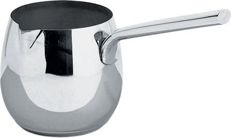 Alessi Mami Stainless Steel Milk Boiler, Silver