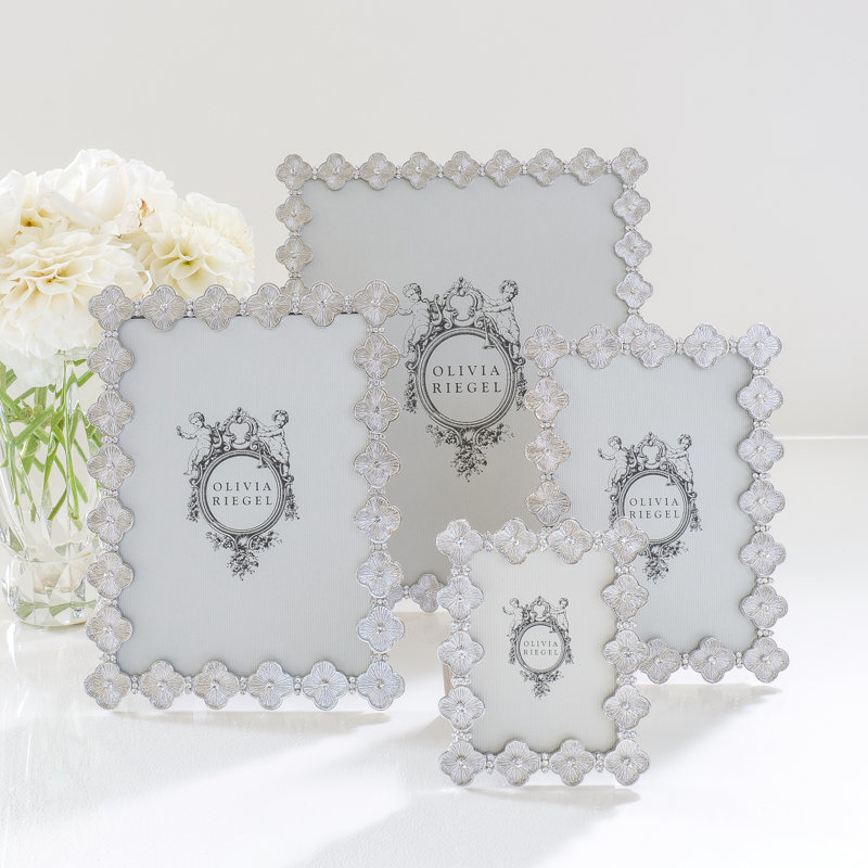 Windsor Metal Picture Frame, 2.5" x 3.5", Silver