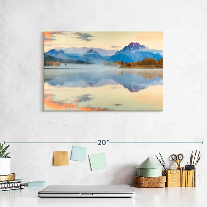Alvord Hazy Grand Teton, H 8 po x l 12 po