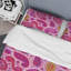Cachemire rose floral - ensemble de housse de couette abstrait - microfibre de polyester-1999681836