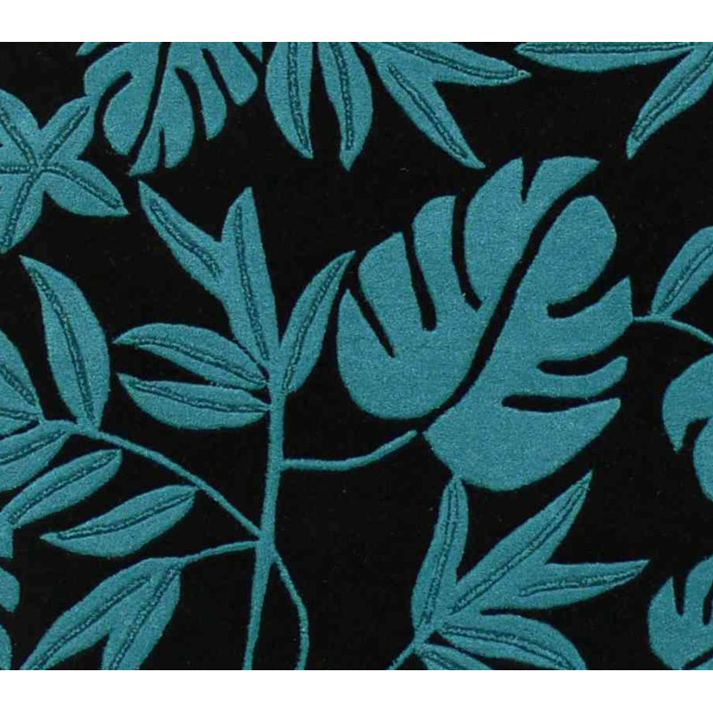 Whately Wool Floral Indoor Rug, Square 1'6"