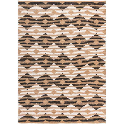 Tapis rectangulaire en coton Kenyla