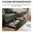 52.8 Inch 3 In 1 Pull-Out Sofa Bed,Corduroy Reclining Sleeper Sofa,Convertible Loveseat-1622842000