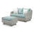 Fionnula 6 Piece Rattan Sofa Seating Group With Sunbrella Cushion Covers-977640195
