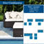 Mykeya 74cm Wide Patio Sofa with Cushions