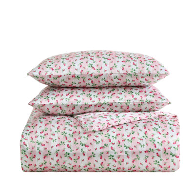Betsey Johnson Printed Reversible Duvet Cover Set