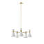 Lustre en métal 5 lumières