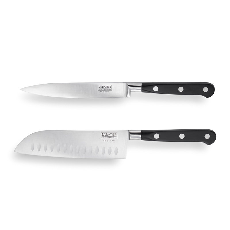 Sabatier Professional 2 Piece High Carbon Stainless Steel Assorted Knife Set