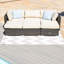 Tussey Rattan Corner Sofa Group-957761064
