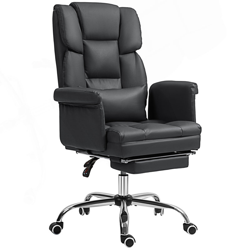 Fauteuil de direction, chaise de bureau ergonomique, Noir