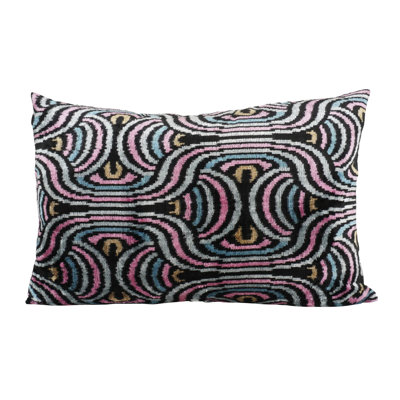Velvet Lumbar Pillow Cover & Insert