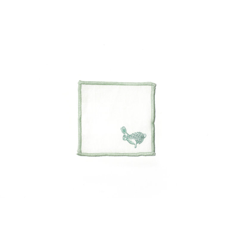 Easter Speckled Rabbit Cocktail Napkins Set Of 4