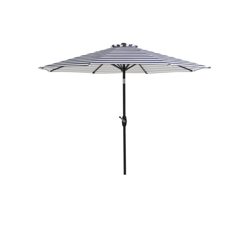 Parasol de marché 9 pi Pierpoint, Light Grey