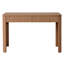 Bureau cannelé rectangulaire en chêne blond de 47,5 po de large Palmera-1661408497