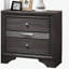 Table de chevet grise 1pc-2016605508