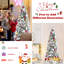 Arbre de Noël blanc effilé-759995468