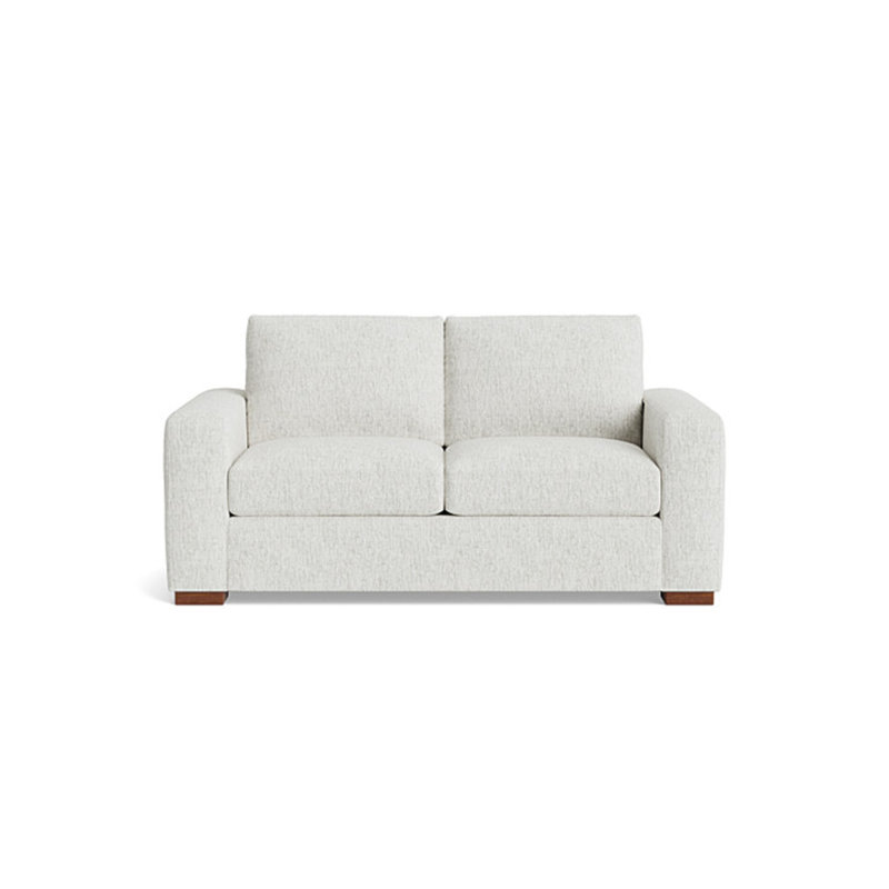 Couch Potato Loveseat (70"), Performance Weave - Snow