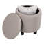 Banc de rangement rembourré en tissu Jamesena-847955678