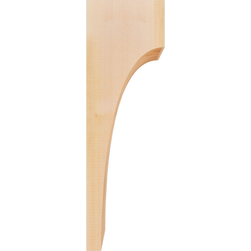 Huntington Corbel, H 24 po x l 5,5 po x P 8 po, Lisse, Cèdre rouge