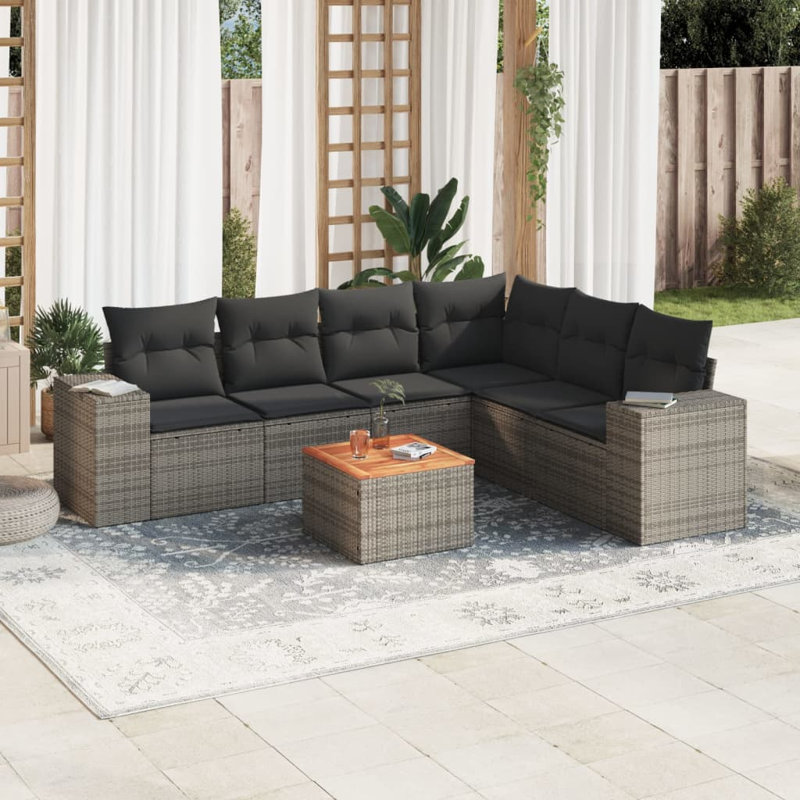 Ensemble de canapé de jardin Vidaxl
