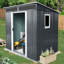 Metal Garden Storage Shed 6X5ft - & Ventilated With Window 6Ft X 5Ft Tool Room All-Weather Waterproof Gloves-124311303-124311306