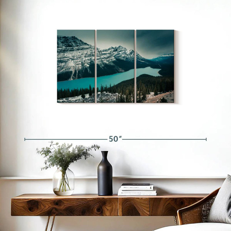 Alvord Peyto Lake, 20" H x 33" W