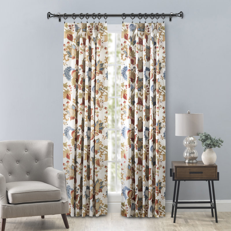 Cambridge Room Darkening Curtain Pair, 24'' W x 72'' L