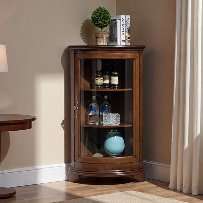 Vitrine en verre transparent