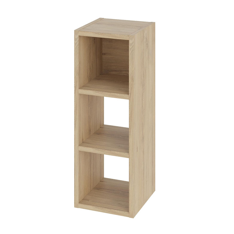 24cm W Manufactured Wood Bedside Table, Light Brown